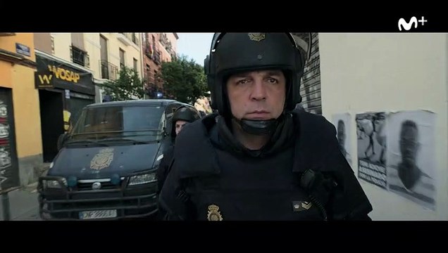 Téaser tráiler serie Antidisturbios , de Rodrigo Sorogoyen, con Vicky Luengo, Roberto Álamo y Raúl Arévalo.