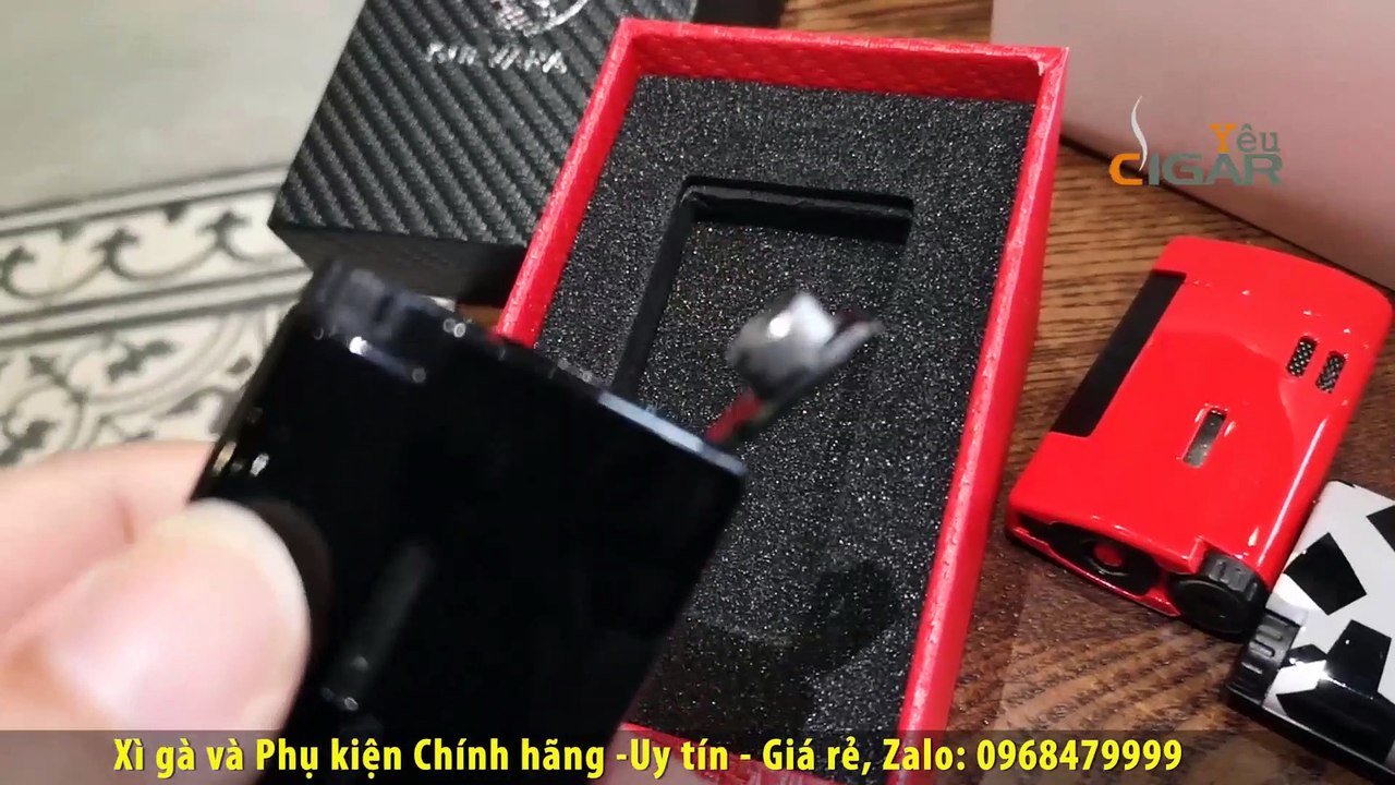 5 mẫu bật lửa cigar hiệu Guevara mới và đẹp nhất 2020 phong cách St Dupont