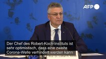 RKI-Chef Wieler: Gute Chancen, dass zweite Corona-Welle ausbleibt