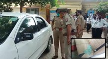औरैया में अपर जिला जज की गाड़ी पर पथराव, हमलावरों की तलाश में पुलिस ने नाकाबंदी कर सीमा की सील