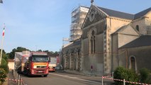 À Nesmy, l’église Saint-Pierre retrouve son clocher