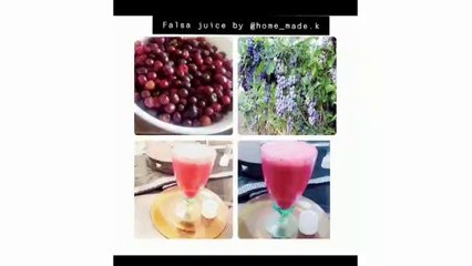 falsa juice recipe with a twist |HOME MADE .K