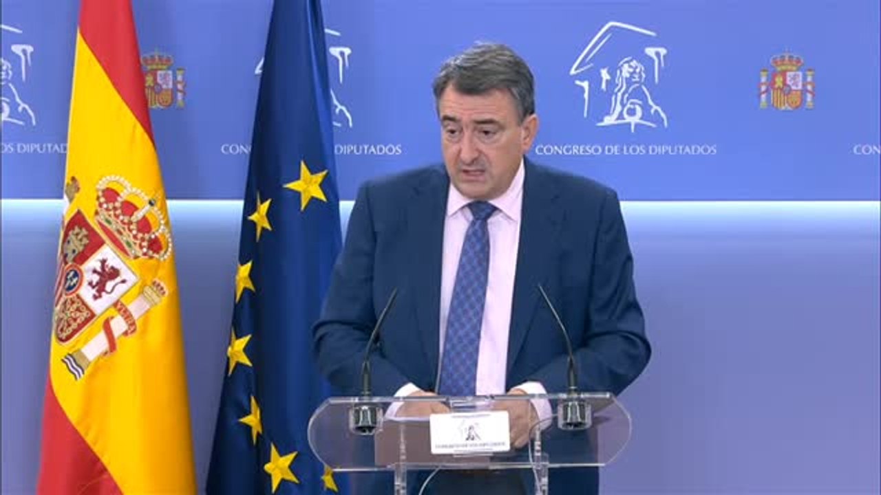 Aitor Esteban advierte de las prisas por alcanzar "grandes acuerdos" en la Comisión de Reconstrucción