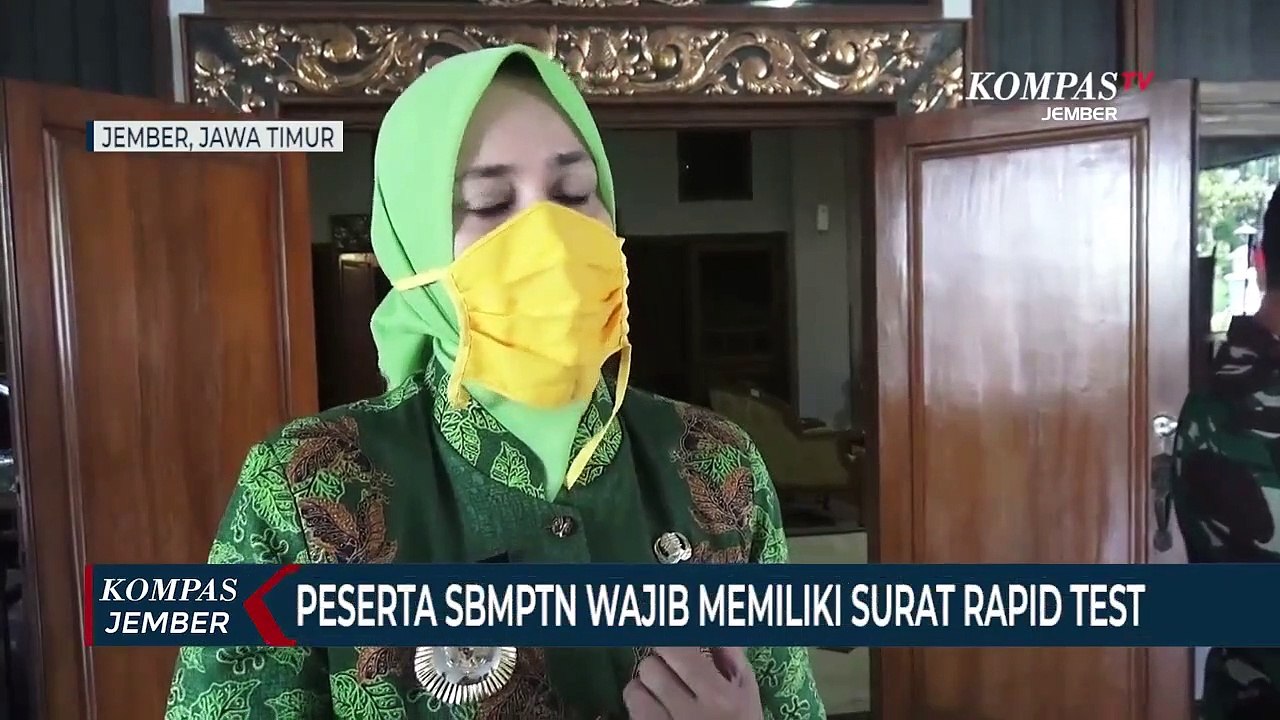 Peserta UTBK SBMPTN Wajib Membawa Surat Rapid Test