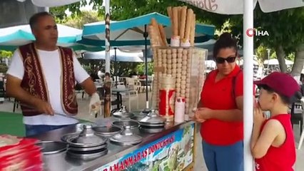 Minik Can, şaka yapan maraş dondurmacısını polise şikayet etti