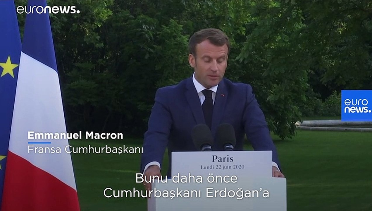 Macron: Akdeniz'de Türk-Fransız donanmalarının karşı karşıya gelmesi NATO'nun beyin ölümünün ispatı