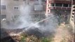 Report TV - Zjarr pranë një kabine elektrike dhe një shkolle në Patos