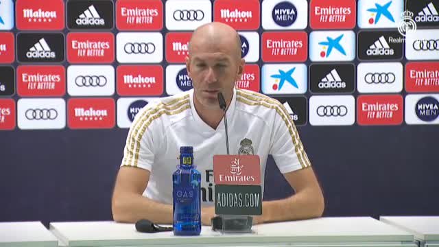 Zidane: El calendario es el que es y lo único que podemos hacer es pensar en descansar