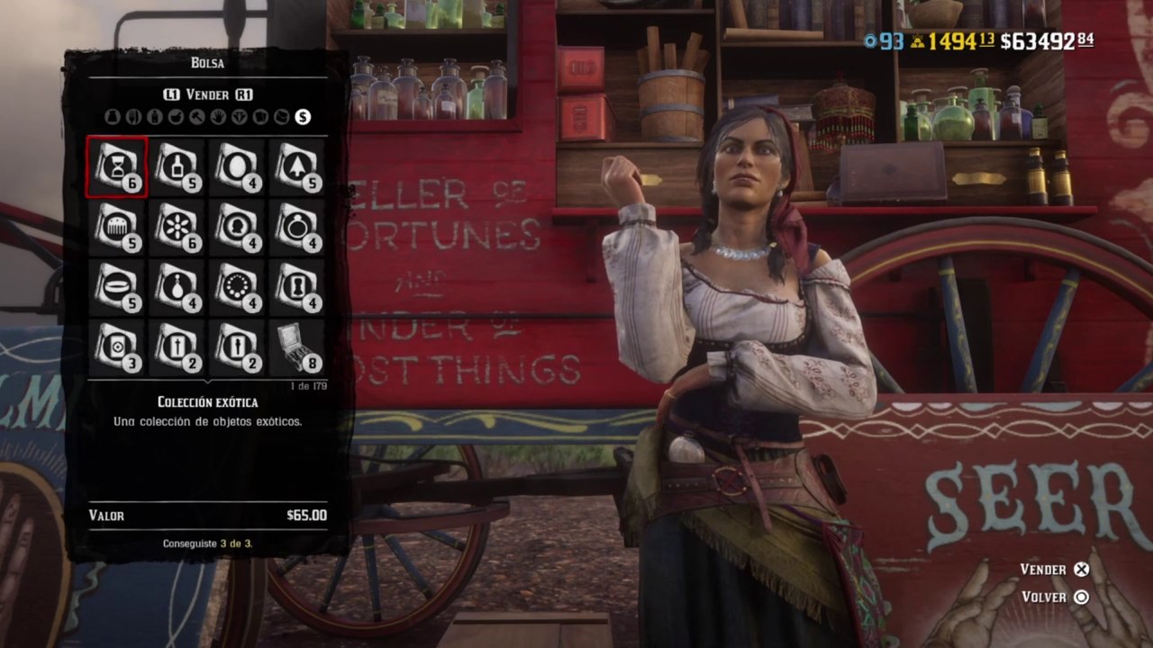 Red Dead Redemption 2 Online Localización de Objetos Colección Exótica