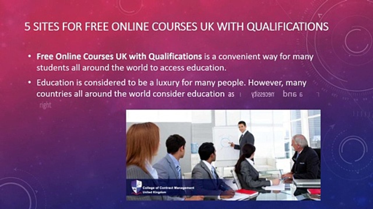 Free Online Courses UK with Qualifications