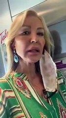 Carmen Lomana se queja del trato recibido por un revisor de tren