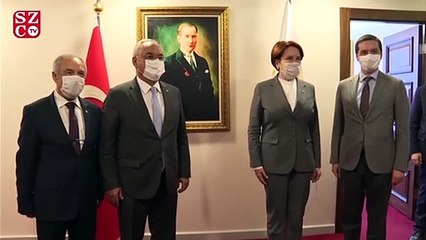DSP liderinden Akşener’e ziyaret