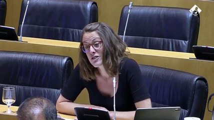 Una portavoz de la CUP se sirve de la Comisión de Reconstrucción para reprocharle a Borrell la "represión" en Cataluña