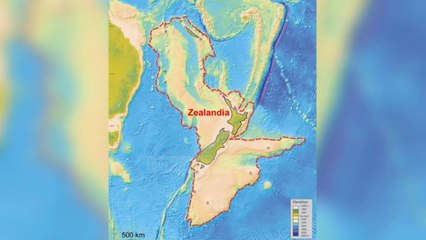 Top News - Dalin hartat e reja:  Poshtë Zelandës, kontinenti i zhdukur