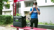 Japanese Olympic Fencer Switches Sabre for Bike to Make Deliveries During Pandemic to Earn Money!