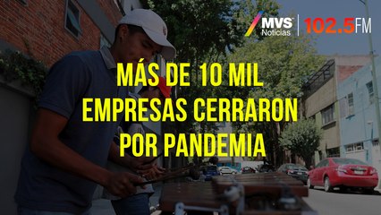 Más de 10 mil empresas cerraron por pandemia
