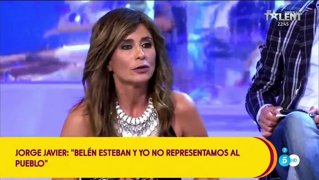 Jorge Javier Vázquez demuestra no ser más que un ignorante insultando a Vox para justificar su encontronazo con Belén Esteban