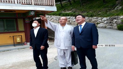 민주당 김태년·통합당 주호영 원내대표, 강원도 사찰에서 회동 / YTN