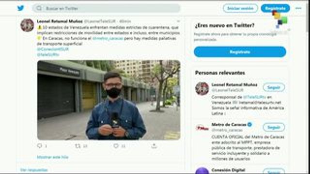 Venezuela: 10 estados tendrán estrictas medidas de cuarentena