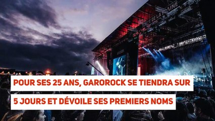 Pour ses 25 ans, Garorock se tiendra sur 5 jours et dévoile ses premiers noms