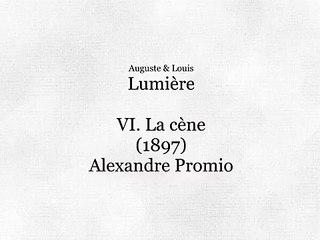 VI. La cène (VI. La cena) [1898]