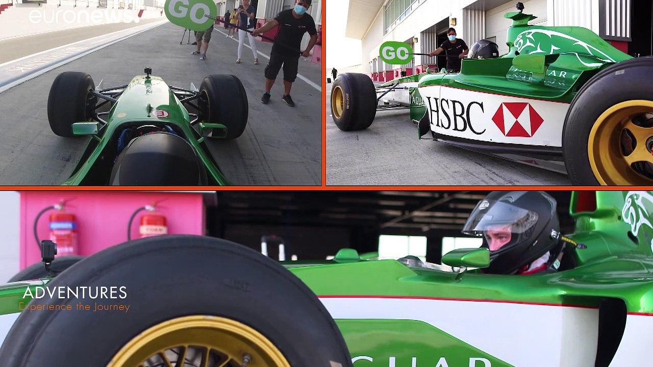 "This is insane" Supercar Blondie's F1 crash course