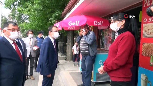 Vali Ayaz deprem bölgesinde incelemelerde bulundu