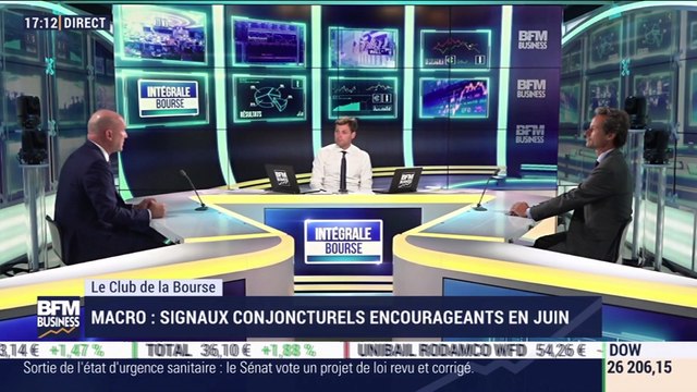 Le Club de la Bourse: Des signaux conjoncturels encourageant en juin au niveau de la macro - 23/06
