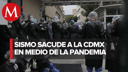 Médicos del Hospital 27 reingresan a labores tras sismo en CdMx