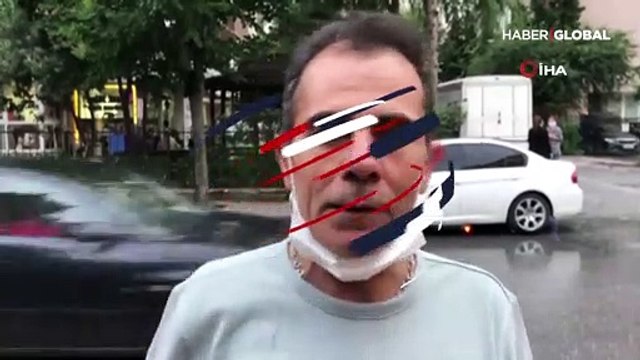 Esenyurt'ta hortumla hayata tutunan vatandaş yaşadığı dehşet anlarını anlattı