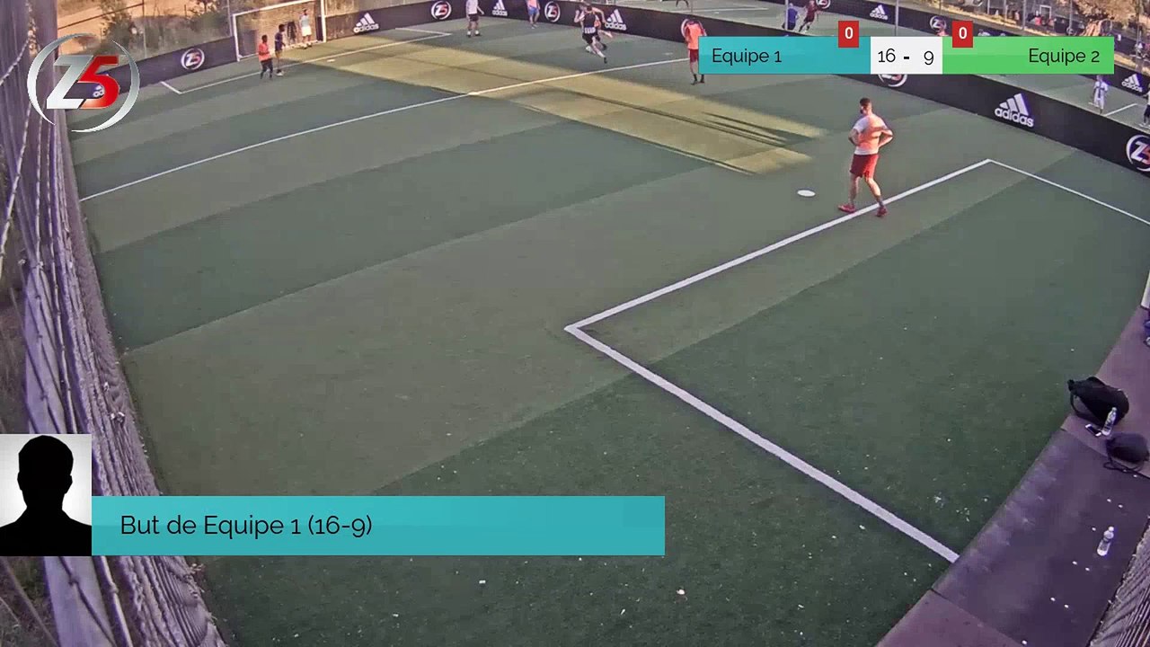 But de Equipe 1 (16-9)