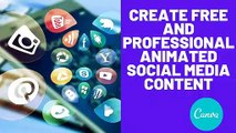 Create Free And Professional Animated Social Media Content
