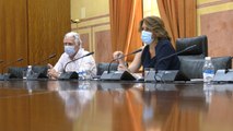 Susana Díaz se reúne con representantes de la Asadipre