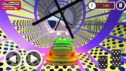 Ultimate racing derby sports car stunts 3d gameplay #7