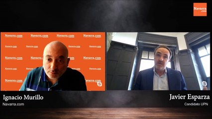 Entrevista a Javier Esparza, presidente y candidato de UPN.
