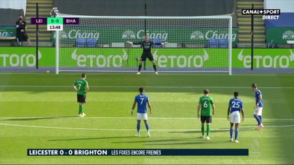 Le résumé de Leicester - Brighton : les Foxes encore freinés