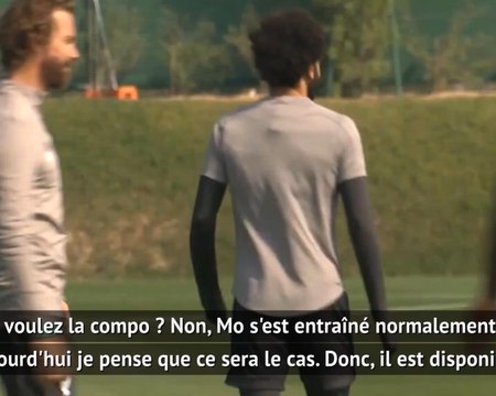 31e j. - Klopp : Salah ? Il est disponible