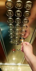 Elevator Trick to Prevent Touching Buttons