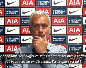 Tottenham - Mourinho : "Ndombélé sur le banc ? Je ne peux pas jouer à 12"