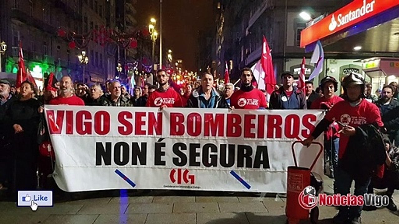 O alcalde de Vigo garante a cobertura dos servizos mínimos de bombeiros e a "seguridade" na cidade