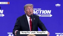 Watch: Trump Again Calls Coronavirus 'Kung Flu,' Wonders What '19' In COVID-19 Is