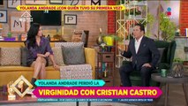 ¡Yolanda Andrade revela su primera vez con Cristian Castro y cómo golpeó a Verónica Castro!