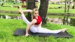 Training for Stretching and Acrobatics.flexibility skills. Workout Contortion. Gymnastics Skills. Lets Yoga