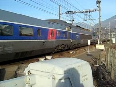 ARRIVE TGV GARE D'ALBERTVILLE SNCF