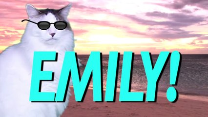 HAPPY BIRTHDAY EMILY! - EPIC CAT Happy Birthday Song