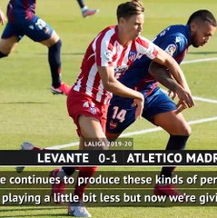 We can all see Marcos Llorente's quality - Simeone