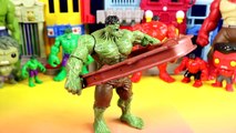 Hulk Family Vs Red Hulk Family ! Mega Battle ! Superhero Toys