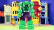 Imaginext Mohawk Dude ! Hulk Robot Vs. Batman Batbat Robot ! Superhero Toys