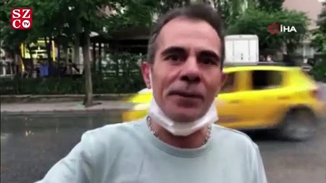 Esenyurt'ta hortumla hayata tutunan vatandaş yaşadığı dehşet anlarını anlattı