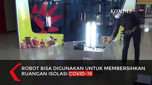 Robot Pembersih Ruangan Isolasi Covid-19 Karya Mahasiswa Surabaya